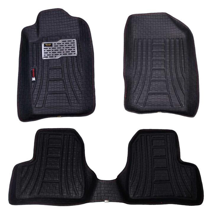 کفپوش سه بعدی خودرو ماهوت مدل حصیری مناسب برای 206 3D Leather For Peugeot 206 Car